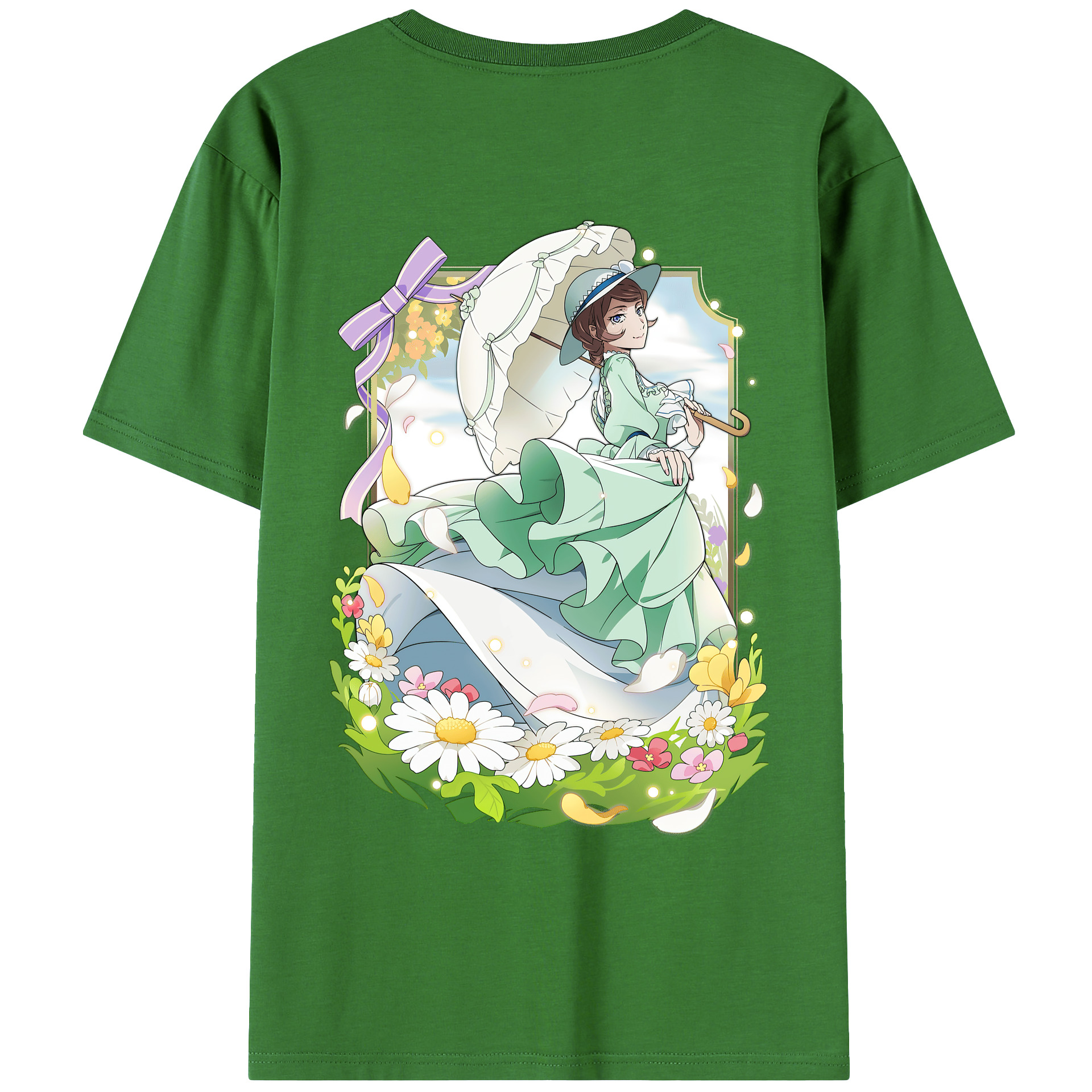 （画像用） 文豪ストレイドッグス Bungo Stray Dogs レディース半袖Tシャツ(バックプリント)